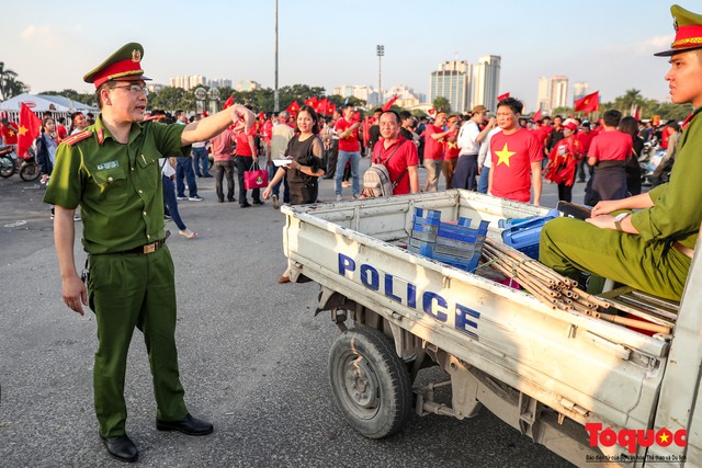 Bán kết lượt về Việt Nam - Philippines: An ninh thắt chặt, hàng nghìn cảnh sát được tăng cường, giữ an ninh cho trận đấu - Ảnh 9.
