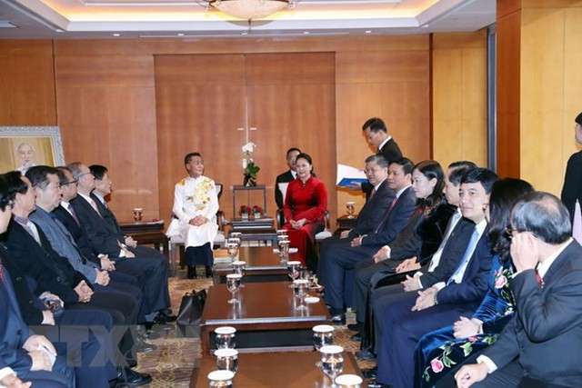 Chủ tịch Quốc hội Nguyễn Thị Kim Ngân: Sau 800 năm, dòng máu Việt vẫn luôn chảy trong huyết quản những thành viên họ Lý tại Hàn Quốc - Ảnh 1.