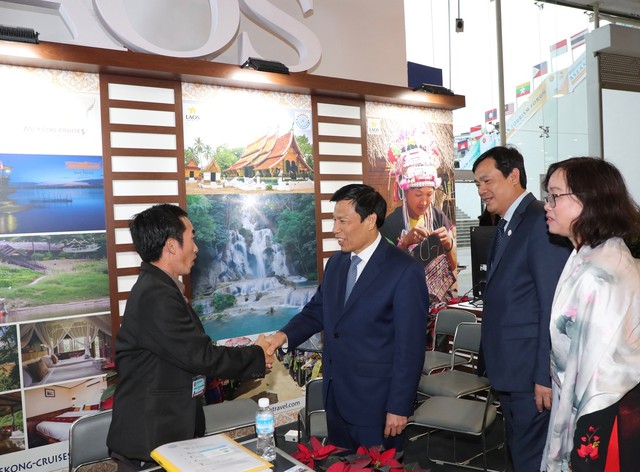Bộ trưởng Nguyễn Ngọc Thiện thăm Hội chợ Du lịch Travex 2019 - Ảnh 6.
