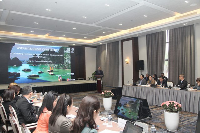 Thứ trưởng Lê Quang Tùng phát biểu khai mạc Hội nghị “Kết nối di sản phát triển du lịch ASEAN trong thời đại số” - Ảnh 3.