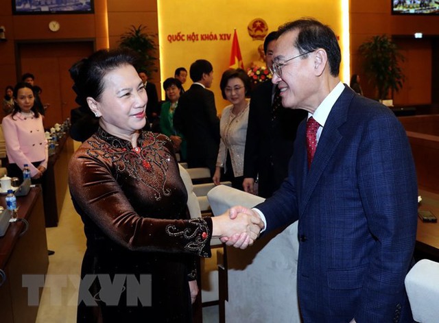 Chủ tịch Quốc hội: Nhóm nghị sỹ hữu nghị Hàn-Việt cần tiếp tục tăng cường hoạt động  - Ảnh 1.