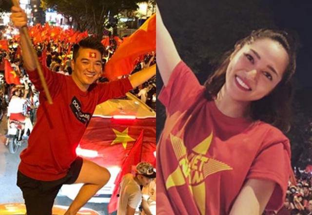 Sao Việt đi bão chúc mừng đội tuyển Việt Nam vào tứ kết Asian Cup 2019 - Ảnh 5.