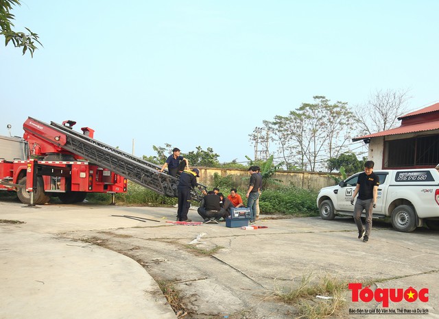 Mục sở thị dàn siêu xe mới của lực lượng PCCC và CNCH Việt Nam - Ảnh 12.