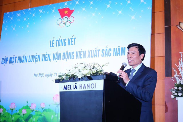 Bộ trưởng Nguyễn Ngọc Thiện gặp mặt HLV, VĐV xuất sắc năm 2018 - Ảnh 1.
