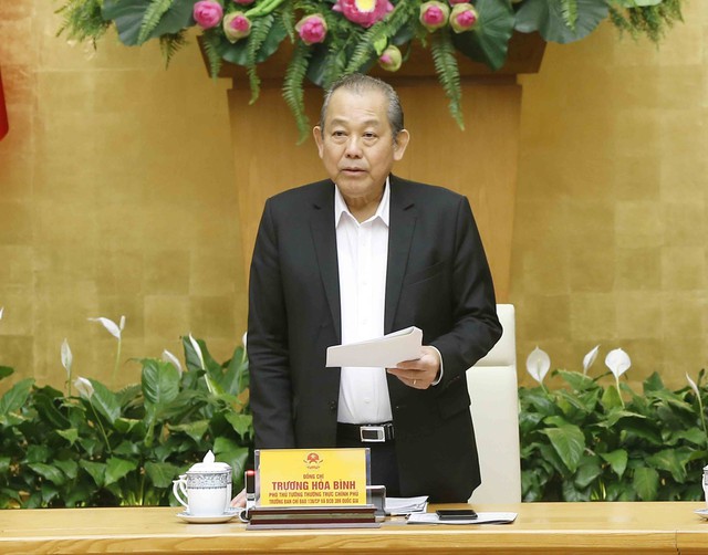 Phó Thủ tướng Trương Hòa Bình: Chúng ta chưa thực hiện nghiêm quy định về trách nhiệm của người đứng đầu - Ảnh 1.