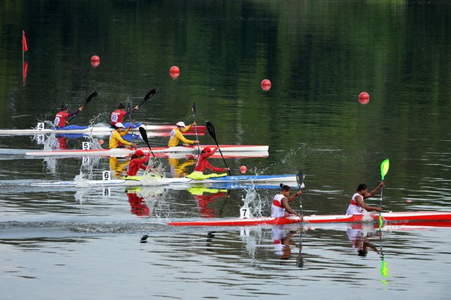 Lần đầu tiên tổ chức Lễ hội đua thuyền trên sông Pô Cô - Ảnh 1.