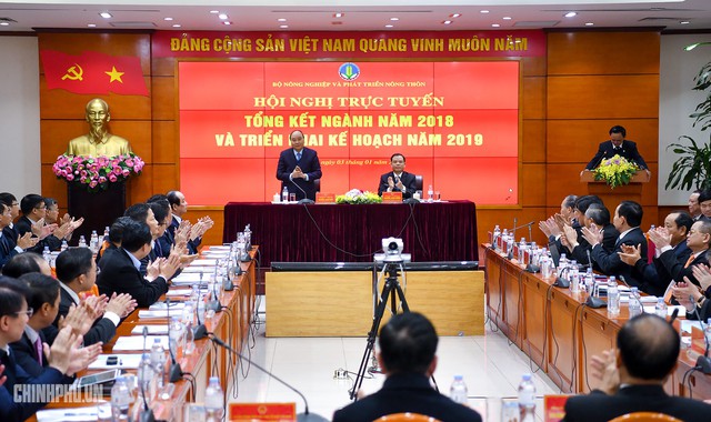 Thủ tướng dự hội nghị triển khai nhiệm vụ 2019 của Bộ NN&PTNT - Ảnh 1.
