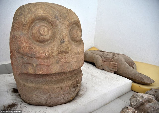 Khảo cổ Mexico chấn động lần đầu tìm thấy vị thế xứng đáng của vị thần bọc da người - Ảnh 1.