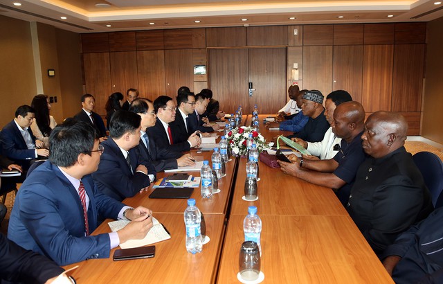 Phó Thủ tướng Vương Đình Huệ tiếp Hiệp hội doanh nghiệp Nigeria - Việt Nam - Ảnh 3.