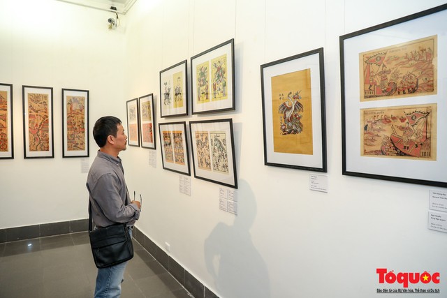 Khai mạc triển lãm “Tranh dân gian Đông hồ xưa và nay”: Trưng bày hơn 100 hiện vật của tranh dân gian Đông Hồ - Ảnh 14.