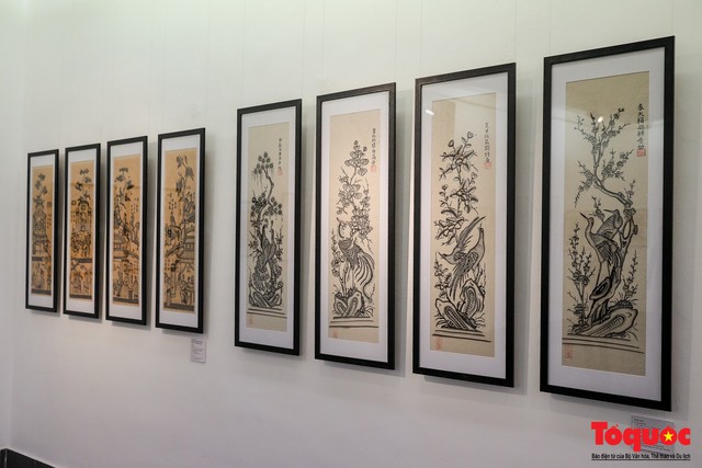 Khai mạc triển lãm “Tranh dân gian Đông hồ xưa và nay”: Trưng bày hơn 100 hiện vật của tranh dân gian Đông Hồ - Ảnh 6.