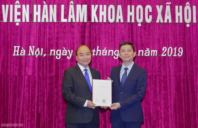 Viện Hàn lâm Khoa học Xã hội Việt Nam có tân Chủ tịch - Ảnh 1.