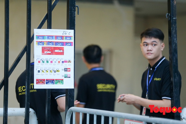 An ninh &quot;nhiều lớp&quot; được triển khai trước trận Việt Nam - UAE thuộc vòng loại thứ 2 Word Cup 2022 - Ảnh 4.