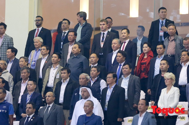 Thủ tướng, Chủ tịch Quốc hội dự khán trận đấu Việt Nam và UAE tại vòng loại World Cup 2022 - Ảnh 2.