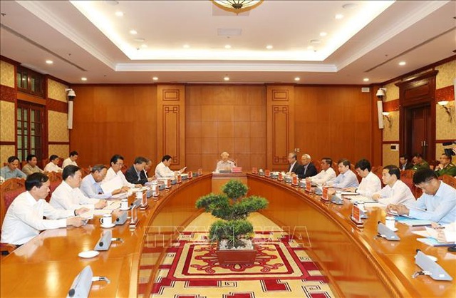 Hình ảnh Tổng Bí thư, Chủ tịch nước chủ trì họp Ban chỉ đạo về phòng, chống tham nhũng - Ảnh 4.
