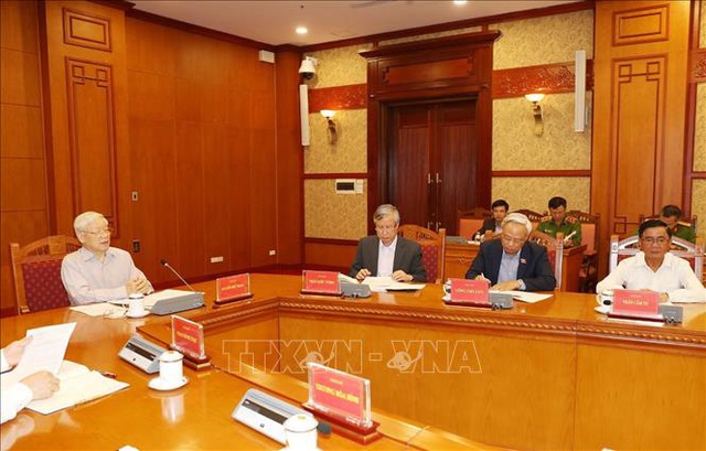 Hình ảnh Tổng Bí thư, Chủ tịch nước chủ trì họp Ban chỉ đạo về phòng, chống tham nhũng - Ảnh 5.