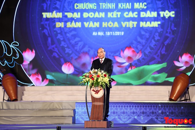 Hình ảnh ấn tượng trong lễ khai mạc Tuần “Đại đoàn kết các dân tộc - Di sản Văn hoá Việt Nam” năm 2019 - Ảnh 3.
