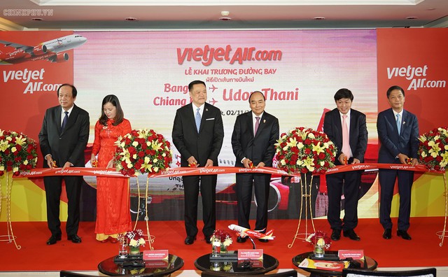 Thủ tướng dự khai trương đường bay mới của Vietnam Airlines và Vietjet tại Thái Lan - Ảnh 2.