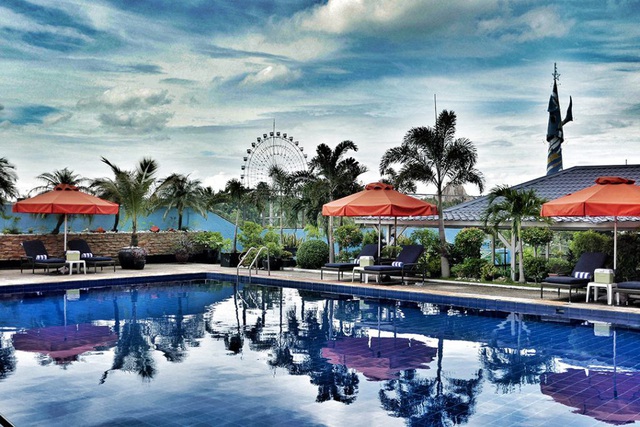 Khách sạn Jen Manila, nơi đóng quân của U22 Việt Nam dự SEA Games 30 - Ảnh 2.