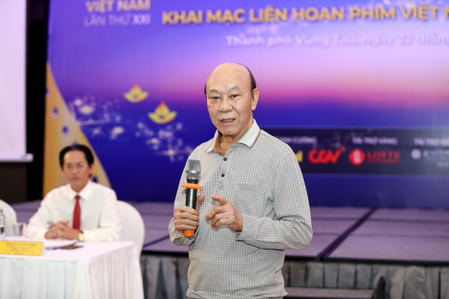 Dàn giám khảo xuất hiện trong họp báo Liên hoan phim Việt Nam lần thứ XXI tại Vũng Tàu - Ảnh 5.