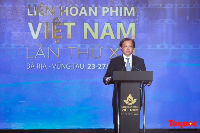 Toàn cảnh lễ Khai mạc Liên hoan phim Việt Nam lần thứ XXI tại Vũng Tàu - Ảnh 3.