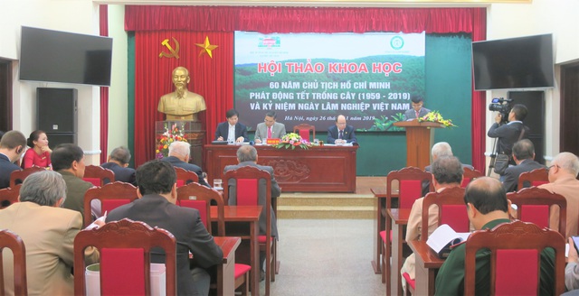 Hội thảo khoa học &quot;60 năm Chủ tịch Hồ Chí Minh phát động Tết trồng cây và Kỷ niệm ngày Lâm nghiệp Việt Nam&quot; - Ảnh 1.