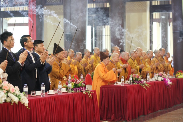 Đại lễ tưởng niệm ngày Phật Hoàng Trần Nhân Tông nhập niết bàn - Ảnh 1.