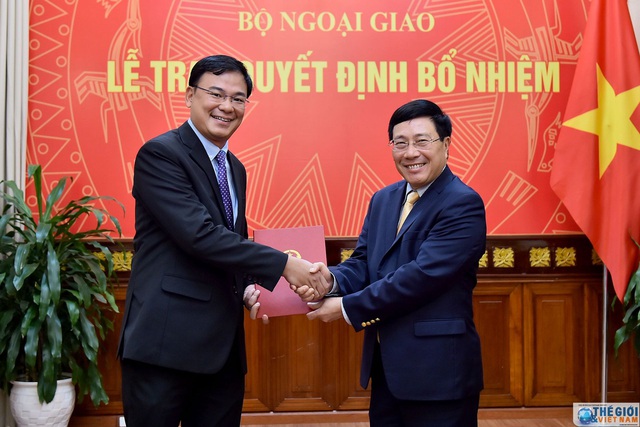 Ông Phạm Quang Hiệu được bổ nhiệm làm Trợ lý Bộ trưởng Bộ Ngoại giao Phạm Bình Minh - Ảnh 1.