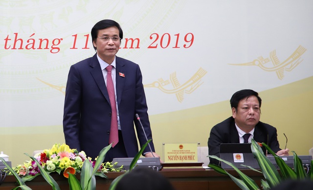 Tổng Thư ký Quốc hội Nguyễn Hạnh Phúc thông tin về nhân sự thay thế bà Nguyễn Thị Kim Tiến  - Ảnh 1.