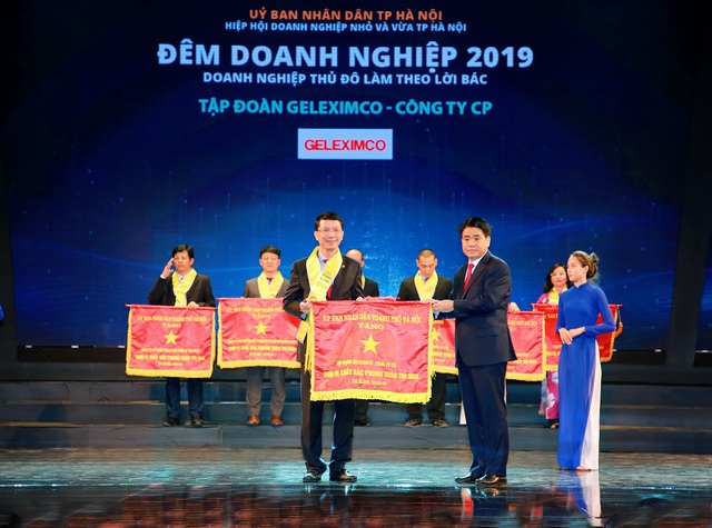 Tập đoàn Geleximco được vinh danh trong Đêm Doanh nghiệp 2019 - Ảnh 1.