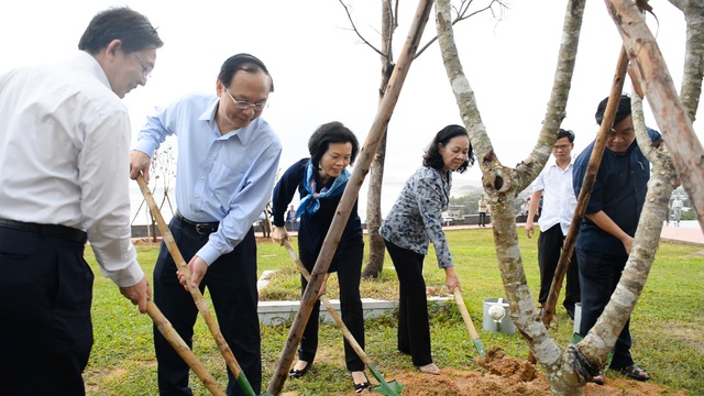  Vinamilk trồng cây xanh góp phần chống biến đổi khí hậu tại Bình Định   - Ảnh 1.