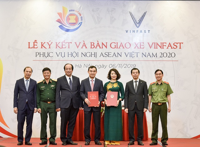 Vinfast là phương tiện di chuyển chính thức của ASEAN 2020 - Ảnh 1.