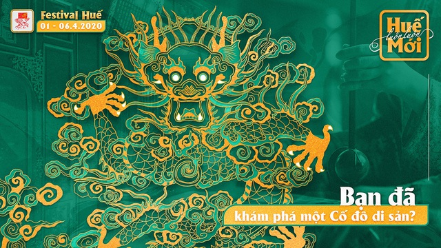 Bốn linh vật nghệ thuật cung đình Huế được chọn làm hình ảnh nhận diện Festival Huế 2020 - Ảnh 2.