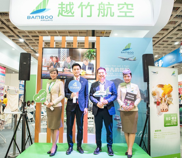 Sức hút nổi bật của Bamboo Airways tại Hội chợ Du lịch quốc tế Đài Bắc 2019 - Ảnh 2.