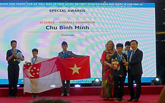 Việt Nam giành nhiều Huy chương Vàng nhất ở Kỳ thi IMSO 2019 - Ảnh 6.