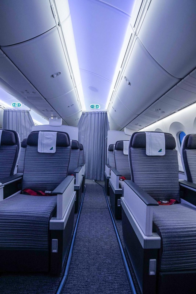 Hé lộ những hình ảnh đầu tiên của nội thất Boeing 787-9 Dreamliner mới gia nhập đội bay Bamboo Airways - Ảnh 5.