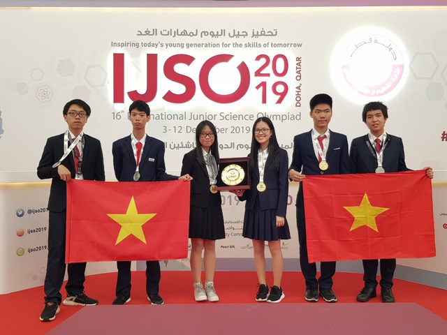 Cả 6 học sinh Việt Nam đều đoạt huy chương tại Kỳ thi Olympic Khoa học trẻ quốc tế IJSO 2019 - Ảnh 1.