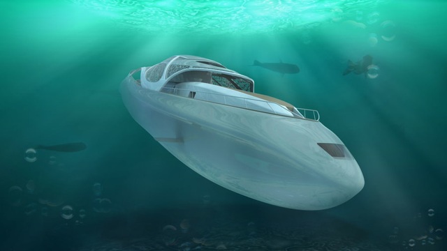 Biến siêu du thuyền thành tàu ngầm - Ảnh 1.