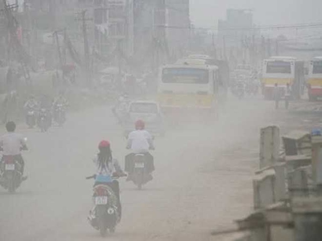 Bộ Y tế lần đầu tiên ra khuyến cáo về ô nhiễm không khí tại Hà Nội - Ảnh 1.