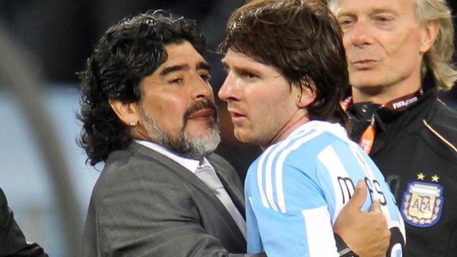 Huyền thoại Maradona tiết lộ về giây phút &quot;sụp đổ&quot; của Lionel Messi - Ảnh 1.