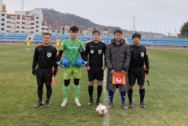 Thắng nhẹ CLB Hàn Quốc, U23 Việt Nam hoàn tất đợt tập huấn tại xứ sở Kim Chi - Ảnh 1.