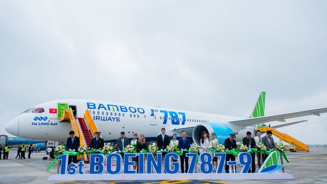 Bamboo Airways chính thức đón Boeing 787-9 Dreamliner, trở thành hãng hàng không tư nhân Việt Nam đầu tiên khai thác máy bay thân rộng - Ảnh 2.