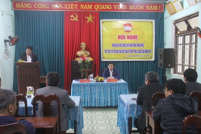 Bộ trưởng Nguyễn Ngọc Thiện tiếp xúc cử tri huyện miền núi Nam Đông - Ảnh 3.