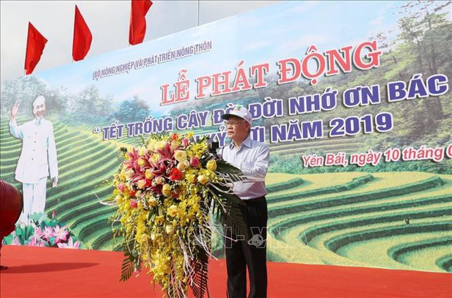 Tổng Bí thư, Chủ tịch nước Nguyễn Phú Trọng phát động Tết trồng cây đời đời nhớ ơn Bác Hồ - Ảnh 1.