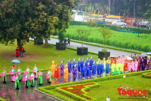 Lễ dâng hương khai Xuân Kỷ Hợi 2019 tại Hoàng thành Thăng Long - Ảnh 12.