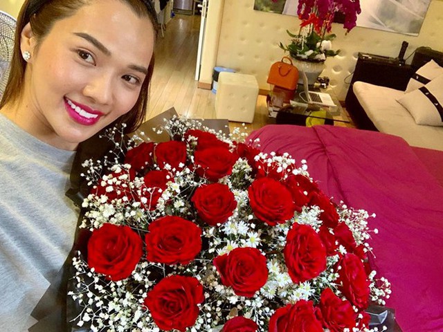Sao Việt và ngày lễ Valentine: Người nhận nhẫn kim cương 5 tỷ, người thỏa lòng chỉ với bó hoa hồng  - Ảnh 5.