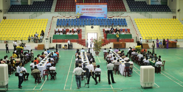 Sôi nổi Giải vô địch Cờ tướng tỉnh Quảng Nam cúp Tân Nghĩa Sơn lần thứ VII - Ảnh 1.