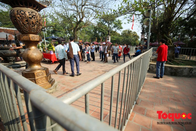 An ninh thắt chặt, hơn 2000 nhân viên an ninh bảo vệ lễ khai ấn đền Trần Nam Định - Ảnh 10.