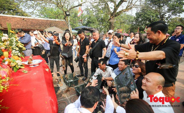 An ninh thắt chặt, hơn 2000 nhân viên an ninh bảo vệ lễ khai ấn đền Trần Nam Định - Ảnh 3.