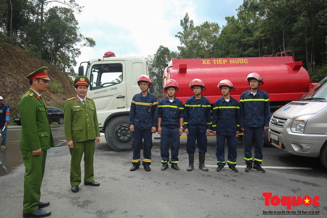 Chấn chỉnh công tác phòng cháy, đảm bảo an toàn mùa lễ hội tại khu Di tích Yên Tử - Ảnh 12.